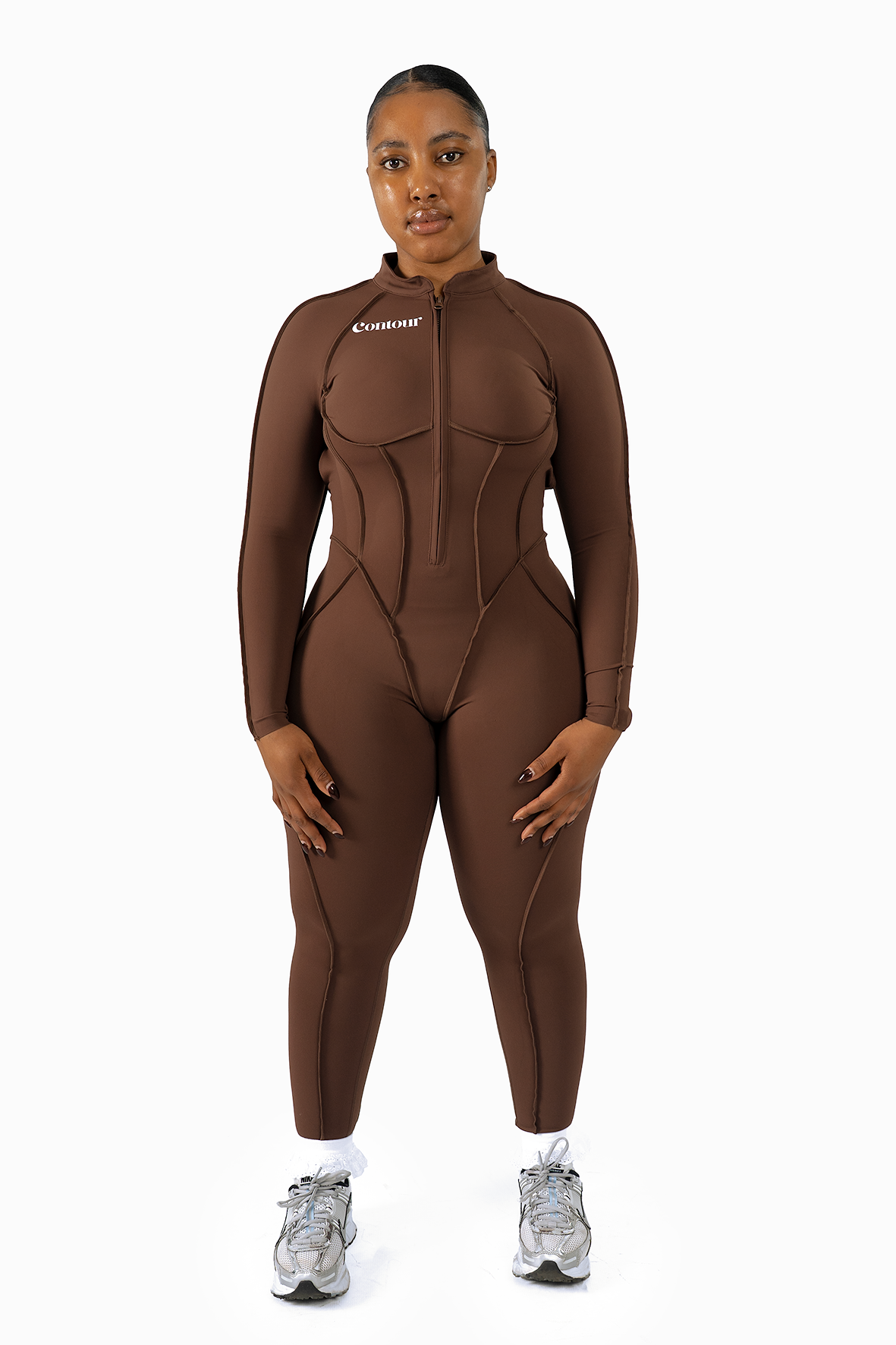 Long Sleeve Open-Back Catsuit